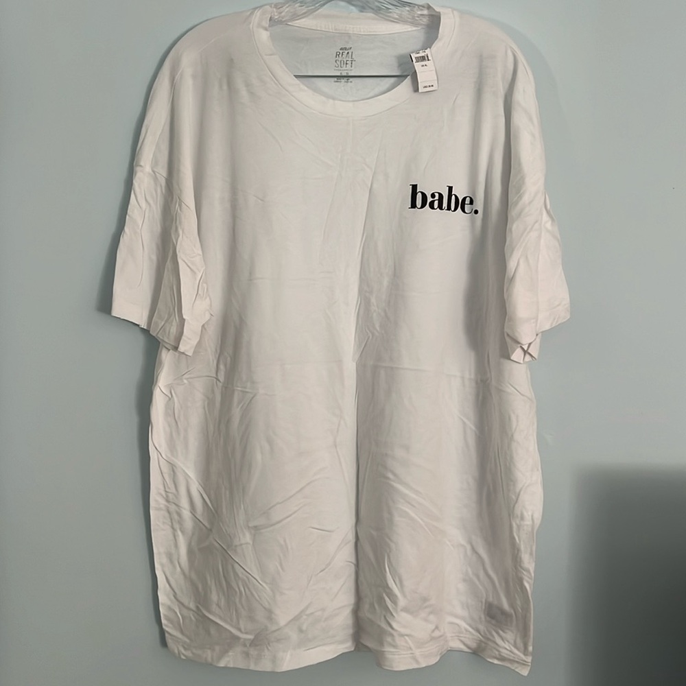 Aerie babe tee